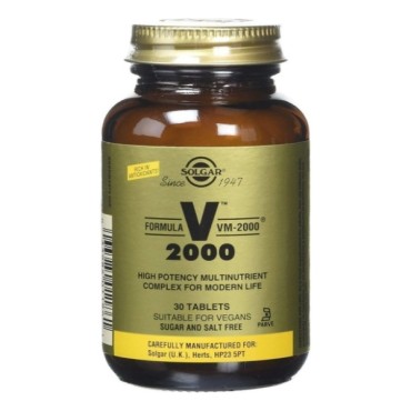 Solgar Formula Vm 2000mg X 30Tabs