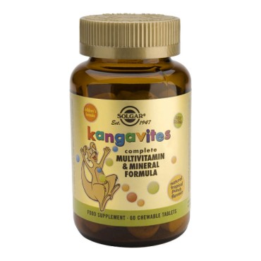 Solgar Kangavites Formula Tropical  X 60 Μασώμενες Ταμπλέτες