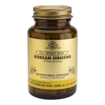 Solgar Korean Ginseng X 50 Veggie Caps