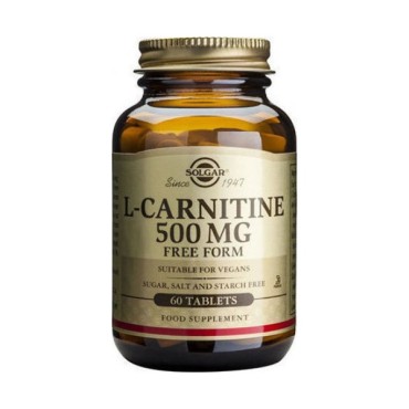 Solgar L-Carnitine  500mg X 60 Tabs