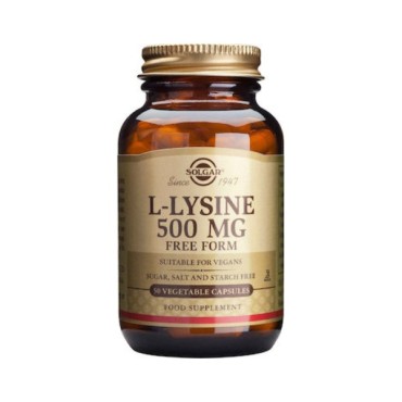 Solgar L-Lysine 500mg X 50 Veg.Caps