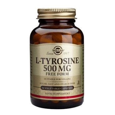 Solgar L-Tyrosine 500mg X 50 Veggie Caps