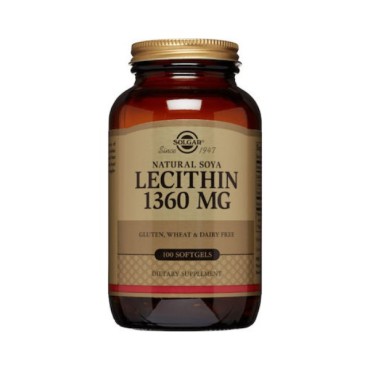 Solgar Lecithin 1360 mg X 100 Softgels
