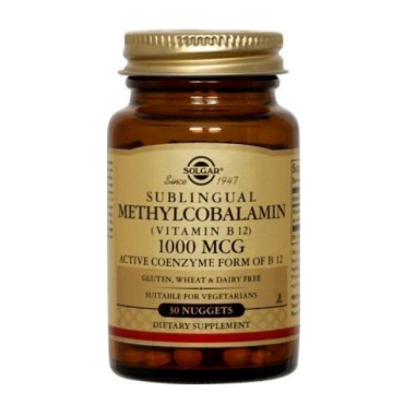 Solgar Methylcobalamin Vit.B-12 1000Μg Nuggets 30S