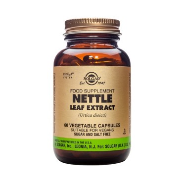 Solgar Nettle Leaf Extract X 60 Veggie Caps