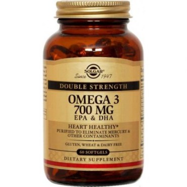 Solgar Omega-3 Double Strenght Softgels 60S