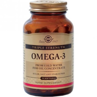 Solgar Omega-3 Triple Strength Softgels 50S