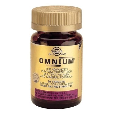 Solgar Omnium X 30 Tabs