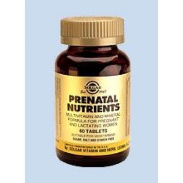 Solgar Prenatal Nutrients X 120 Tabs