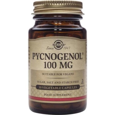 Solgar Pycnogenol 100mg X 30 Veggie Caps