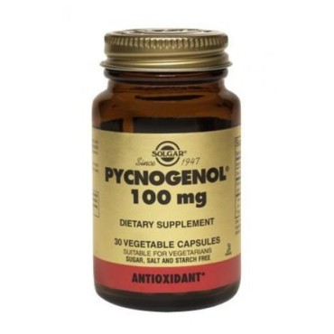 Solgar Pycnogenol 100mg X 30 Veggie Caps