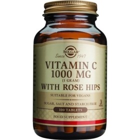 Solgar Rose Hips C 1000mg X 100 Tabs