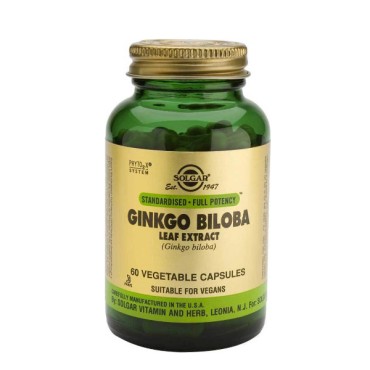 Solgar Sfp Ginkgo Biloba Extract Veg.60S