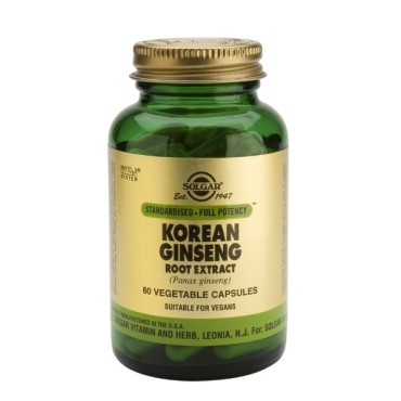 Solgar Sfp Korean Ginseng Root Extract X 60 Veggie Caps