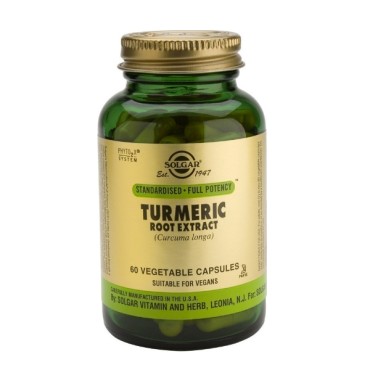 Solgar Turmeric Root Extract 400 mg X 60 Veggie Caps