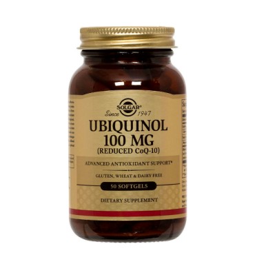 Solgar Ubiquinol 100mg Softgels 50S