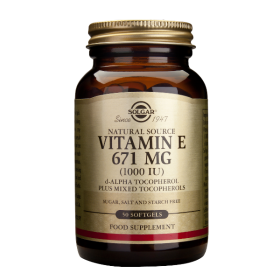 Solgar Vitamin E 1000 IU X 50  Softgels