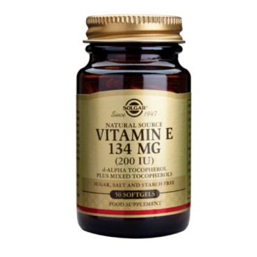 Solgar Vitamin E 200 IU X 50 Softgels