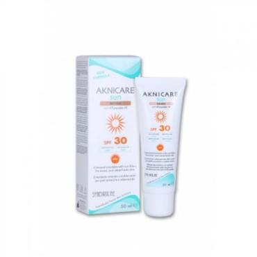 Synchroline Aknicare Sun Teintee Spf30 50 ml