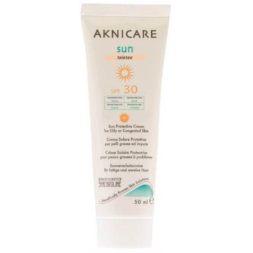 Synchroline Aknicare Sun Teintee Spf30 50 ml