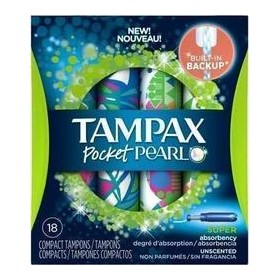 Tampax Compak Pearl Super X 18 Τμχ