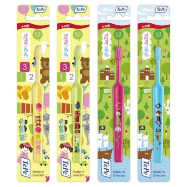 Tepe Οδοντόβουρτσα Mini X-Soft(0-3)Παιδική