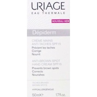 Uriage Depiderm Anti-Brown Spot Hand Cream Spf 15 50 ml