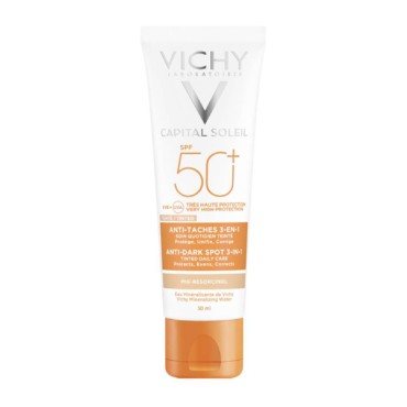 Vichy Ideal Soleil 3 In 1 Tinted Anti-Dark Spots Care Spf50+ 50 ml