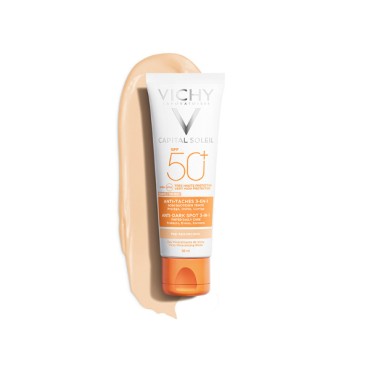 Vichy Ideal Soleil 3 In 1 Tinted Anti-Dark Spots Care Spf50+ 50 ml