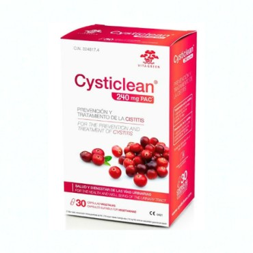 Vita green Cysticlean 240 mg X 30 Caps