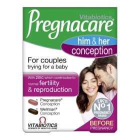 Vitabiotics Pregnacare Him & Her Conception X 60 Tabs