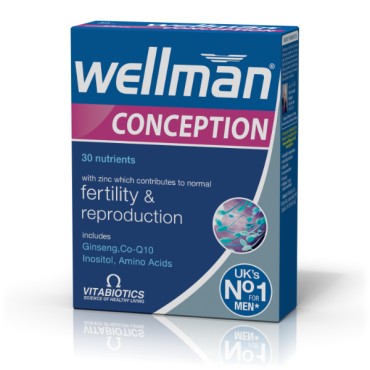 Vitabiotics Wellman Conception 30 Tabs