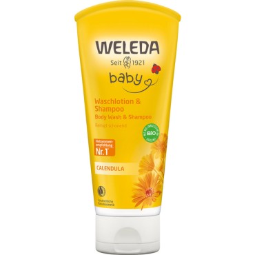 Weleda Καλέντουλα Σαμπουάν & Αφρόλουτρο 200 ml