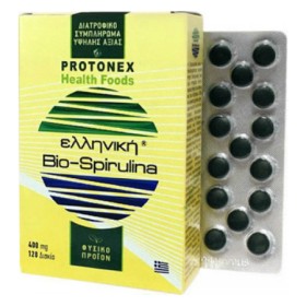 Ελληνική Bio-Spirulina 400 mg X 120 Tabs