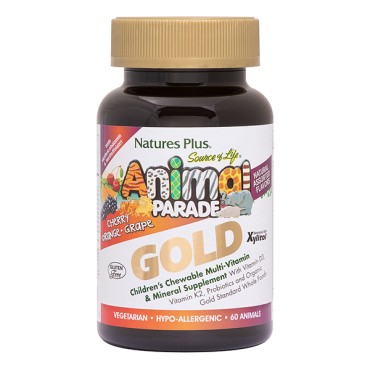 Nature's Plus Animal Parade Gold Assorted X 60 Tabs
