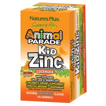 Nature's Plus Animal Parade Kidzinc Lozenges 8mg 90caps