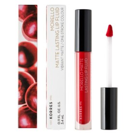 Korres Morello Matte Lasting lip Fluid 52 Poppy Red 3,4ml