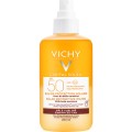 Vichy Capital Soleil Sun Protective Water Με Βήτα Καροτίνη Spf50 200 ml