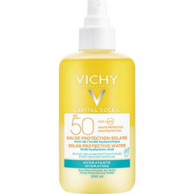 Vichy Capital Soleil Sun Protective Water Με Υαλουρονικό Οξύ Spf50 200 ml