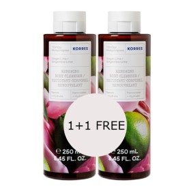Korres Αφρόλουτρο Τζίντζερ-Μοσχολέμονο 250 ml 1+1 Δώρο