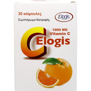 Elogis Pharma Vitamin C 1000mg x 30 Caps