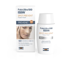 Isdin FotoUltra 100 Spot Prevent Fusion Fluid Αντηλιακό Προσώπου SPF50+ 50ml