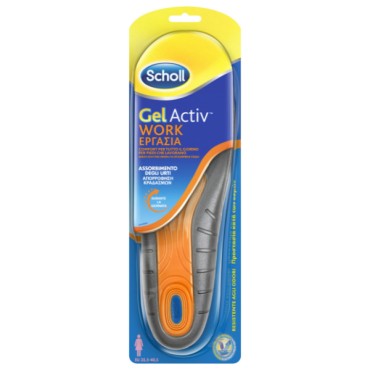 Dr.Scholl Gel Activ Work Γυναικείοι Ανατομικοί Πάτοι (35,5-40,5) Χ 1 Ζεύγος