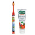 Gum 903 Red Toothbrush 1 Minute Time Light + Δώρο Gum Junior 7+ Tutti Fruitti Paste 50ml