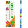 Gum 903 Blue Toothbrush 1 Minute Time Light + Δώρο Junior 7+ Tutti Fruitti Paste 50ml