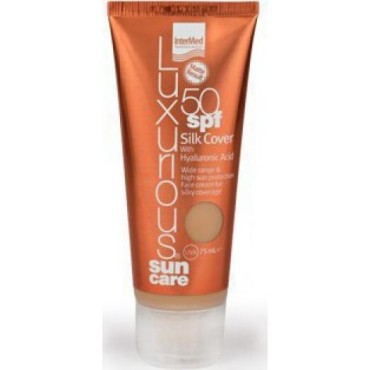 Intermed Luxurious Suncare Silk Cover Spf 50 Natural Beige 75 ml