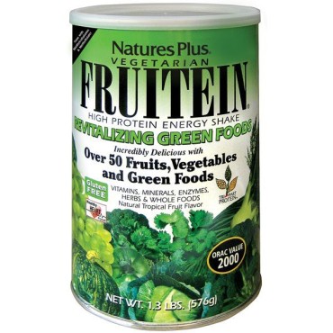 Nature's Plus Fruitein Revitalizing Green Foods Shake 576 gr