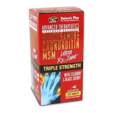 Nature's Plus Glucosamine Chondroitin MSM Triple Strength Ultra Rx-Joint 120 tabs