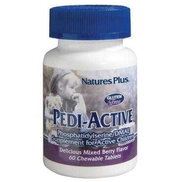 Nature's Plus Pedi-Active berry flavor 60 chew tabs