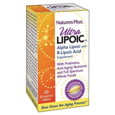 Nature's Plus Ultra Lipoic 30 Bi-layered Tabs